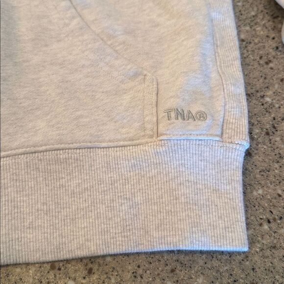 ARITZIA TNA Sweatfleece Terry Fleece Boyfriend Fit Zip Up Hoodie - Picture 7 of 9